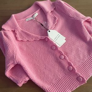 Short sleeve knit cardigan! 🎀